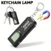 ThruNite Ti Mini Keychain Flashlight, USB-C Rechargeable EDC Pocket Light, Bright 650 Lumens Small Keychain Gadget for Camping, Everyday Carry, Indoor Outdoor Use (Grey Cool White)