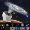 Galaxy Projector Pro for Bedroom, 13 in 1 Planetarium Star Projector with Solar System & Constellation, Night Light for Ceiling - 360° Rotating with Timer, Adjustable Knob, Kids Adults Room Decor
