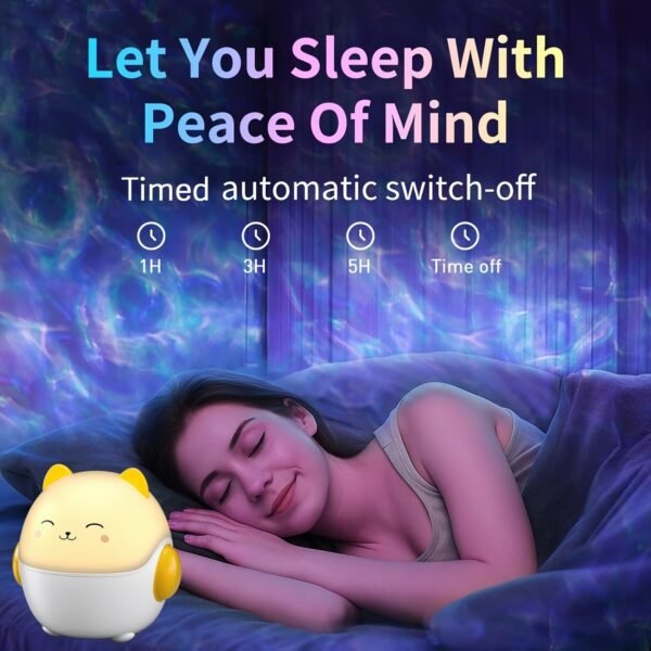 One Fire 360 Lights Galaxy Projector Star Projector Teen Girl Gifts Trendy Stuff Birthday Gifts Teen Boys Gift Ideas Women Gifts Lava Lamp 15 White Noise+ Bluetooth Room Decor Led Lights for Bedroom