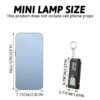 ThruNite Ti Mini Keychain Flashlight, USB-C Rechargeable EDC Pocket Light, Bright 650 Lumens Small Keychain Gadget for Camping, Everyday Carry, Indoor Outdoor Use (Grey Cool White)