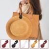 Sunglasses Holder for Car Visor, Magnetic Leather Sunglass Eyeglass Hanger Clip for Car Sun Visor Accessories
