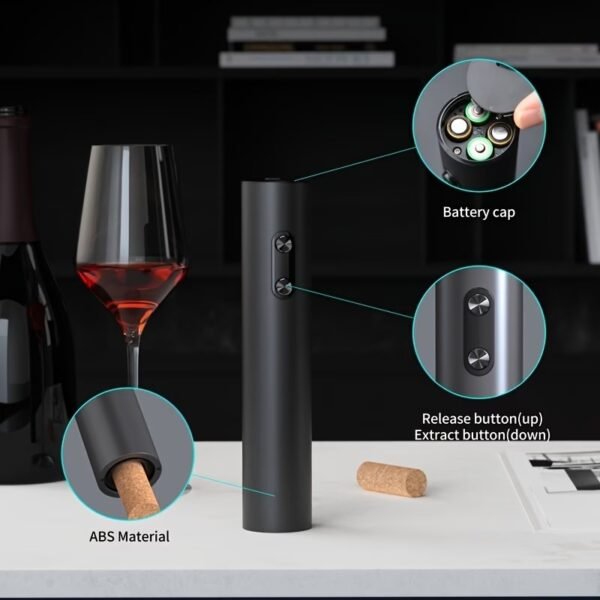 Electric Wine Aerator & Opener Set with Accessories, Rechargeable Automatic Corkscrew, Aerator, Dispenser, Foil Cutter Tool, Stopper, Wine Lovers Gift for Housewarming, Birthday, Registry, Anniversary