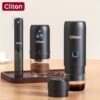Portable Espresso Machine for Travel, Travel Coffee Maker Self Heating with USB-C, 20 Bar Coffee Machine 3in1 Compatible with Ground Coffee, Nespresso Capsule & DG Pods for Camping - Grey