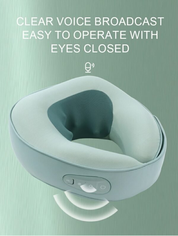 KppeX 4D Deep Cordless Neck Massager Pillow,Shiatsu Shoulder Massager,Leg and Back Pain Relief Tissue Kneading,Gifts for Men or Women (Onion White)