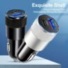 LISEN Car Charger USB C, 45W Cigarette Lighter USB Charger Adapter, Car Accessories Gifts for Men, Mini USBC Cars Fast Charging Adapter USBC Type C 12V Plug Outlet, for iPhone 17 Pro Max 16 15 14 13