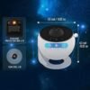 Galaxy Projector Pro for Bedroom, 13 in 1 Planetarium Star Projector with Solar System & Constellation, Night Light for Ceiling - 360° Rotating with Timer, Adjustable Knob, Kids Adults Room Decor