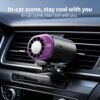 2026 Clip On Air Conditioner For Car,360 Rotation 199 Speeds LED Display USB Rechargeable Car AC Mini AC Unit Portable Cooling Fan, For Office Camping Beach Travel.