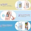 Video Walkie Talkies for Kids, 2 Pack Rechargeable Kids Walkie Talkies, Screen Display and Voice Changer, Indoor Outdoor for Boys and Girls, Age 3-12 (Blue & Pink)