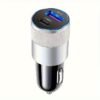 LISEN Car Charger USB C, 45W Cigarette Lighter USB Charger Adapter, Car Accessories Gifts for Men, Mini USBC Cars Fast Charging Adapter USBC Type C 12V Plug Outlet, for iPhone 17 Pro Max 16 15 14 13