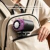 2026 Clip On Air Conditioner For Car,360 Rotation 199 Speeds LED Display USB Rechargeable Car AC Mini AC Unit Portable Cooling Fan, For Office Camping Beach Travel.