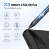 Wacom Intuos Small Bluetooth Graphics Drawing Tablet, 4 Customizable ExpressKeys, Portable for Teachers, Students and Creators, Compatible with Chromebook Mac OS Android and Windows - Black