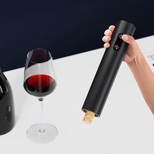 Electric Wine Aerator & Opener Set with Accessories, Rechargeable Automatic Corkscrew, Aerator, Dispenser, Foil Cutter Tool, Stopper, Wine Lovers Gift for Housewarming, Birthday, Registry, Anniversary