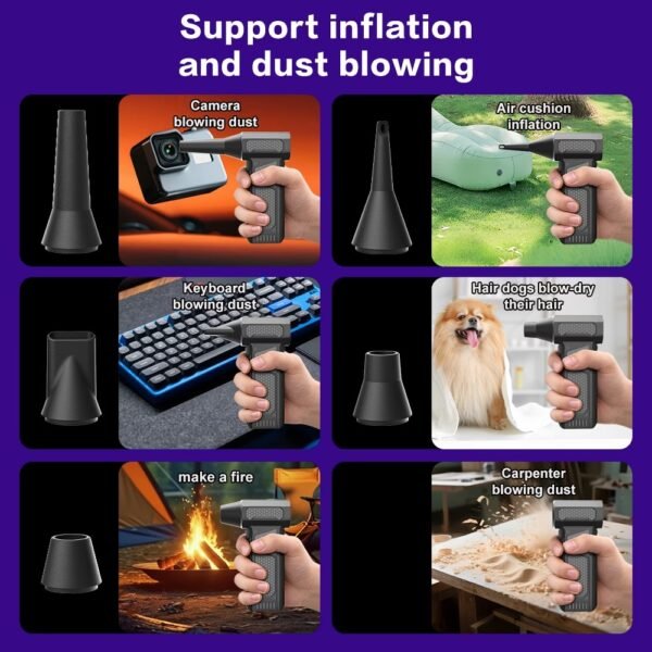 Advanced X3Pro Violent Fan Set Feature Strong ABS Build Ideal For Improved Air Movement And Cooling Solution Sturdy Hand Tool