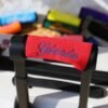 Coco Personalized Luggage Handle Wrap with Embroidered Name, Custom Handle Covers for Travel Bag Luggage Suitcase, Monogrammed Luggage Finder