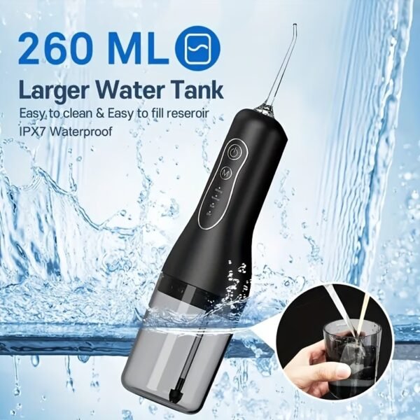 Waterpik Aquarius Water Flosser For Teeth Cleaning, Gums, Braces, Dental Care, Electric Power With 10 Settings, 7 Tips For Multiple Users And Needs, ADA Accepted, White WP-660, Packaging May Vary