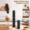 Portable Espresso Machine for Travel, Travel Coffee Maker Self Heating with USB-C, 20 Bar Coffee Machine 3in1 Compatible with Ground Coffee, Nespresso Capsule & DG Pods for Camping - Grey