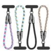 TOP-UP Hand Wrist Lanyard 1ft (30cm) – Universal Cell Phone Strap with Built-in 240W USB C Charging Cable & Data Transfer