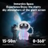 Star Projector Galaxy Night Light - Astronaut Space Projector, Starry Nebula Ceiling LED Lamp with Timer and Remote, Kids Room Decor Aesthetic, for Christmas & Birthdays