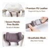 Shoulder Massager with Heat, Cordless Back and Neck Massager, Upgraded Graphene Heating, 4D Shiatsu Deep Kneading Massage for Shoulder, Back,Leg,Pain Relief, Gift for Dad Mom (Black)