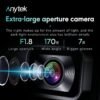 60FPS Dash Cam Front and Rear, 4K+2K Dual Dash Camera for Cars, Power Saving Parking Mode, Wi-Fi 6 App Control, Dual STARVIS 2 Sensors