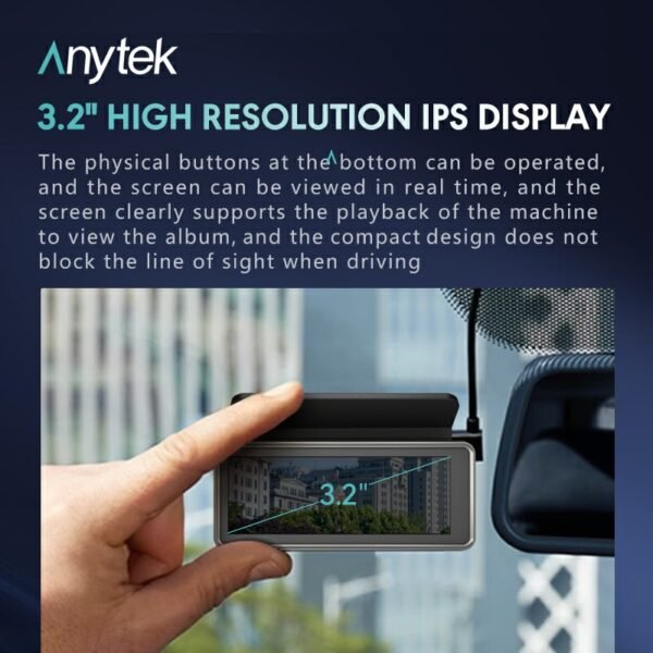 60FPS Dash Cam Front and Rear, 4K+2K Dual Dash Camera for Cars, Power Saving Parking Mode, Wi-Fi 6 App Control, Dual STARVIS 2 Sensors