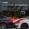 60FPS Dash Cam Front and Rear, 4K+2K Dual Dash Camera for Cars, Power Saving Parking Mode, Wi-Fi 6 App Control, Dual STARVIS 2 Sensors