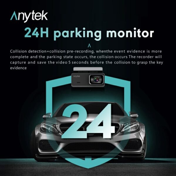 60FPS Dash Cam Front and Rear, 4K+2K Dual Dash Camera for Cars, Power Saving Parking Mode, Wi-Fi 6 App Control, Dual STARVIS 2 Sensors