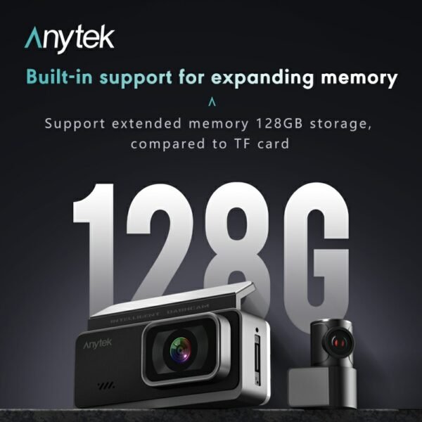 60FPS Dash Cam Front and Rear, 4K+2K Dual Dash Camera for Cars, Power Saving Parking Mode, Wi-Fi 6 App Control, Dual STARVIS 2 Sensors