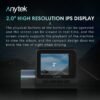 2.5K+1080P Dual Dash Camera for Cars, 2’’ Display Mini Car Camera, G-Sensor Dashcam, Night Vision, 24H Parking Mode, Loop Recording, 170°Wide Angle Visit the E-YEEGER Store