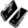 中图_3 Wireless HDMI Transmitter and Receiver USB C,Elegant Solid Design, 4K Input 1080p@60Hz Output, Plug and Play, Stream Laptop/Tablet/Phone to TV/Monitor/Projector