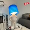 Funny Shy Boy Table Lamp，Novelty Plug-in Table Lamp for Home, Office, Bedroom, or Desk Decor - Gift Idea for Christmas, Valentine's Day, or Birthdays Fathers Day Gift