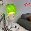 Funny Shy Boy Table Lamp，Novelty Plug-in Table Lamp for Home, Office, Bedroom, or Desk Decor - Gift Idea for Christmas, Valentine's Day, or Birthdays Fathers Day Gift