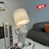 Funny Shy Boy Table Lamp，Novelty Plug-in Table Lamp for Home, Office, Bedroom, or Desk Decor - Gift Idea for Christmas, Valentine's Day, or Birthdays Fathers Day Gift