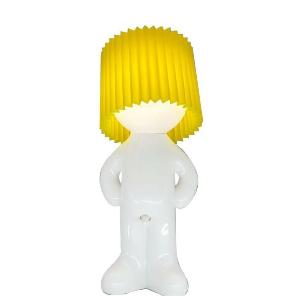 Funny Shy Boy Table Lamp，Novelty Plug-in Table Lamp for Home, Office, Bedroom, or Desk Decor - Gift Idea for Christmas, Valentine's Day, or Birthdays Fathers Day Gift