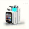 Latest ultra compact portable mini speaker - Multi touch screen, Hi Fi stereo, RGB LED lighting, Bluetooth 5.3, stereo pairing, integrated design, suitable for outdoor, travel, home and party use, ideal for music enthusiasts