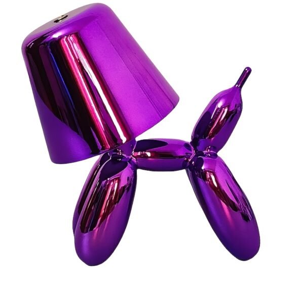 Cute puppy shaped LED desk lamp rechargeable touch control desk lamp 3 color temperature brightness adjustment home decoration lamp