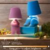 USB lighting fixtures, fabric touch desk lamp, LED desk lamp with three levels of dimming, dining room, bar, bedroom, living room, office Christmas decoration lights