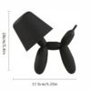 Cute puppy shaped LED desk lamp rechargeable touch control desk lamp 3 color temperature brightness adjustment home decoration lamp