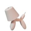 Cute puppy shaped LED desk lamp rechargeable touch control desk lamp 3 color temperature brightness adjustment home decoration lamp