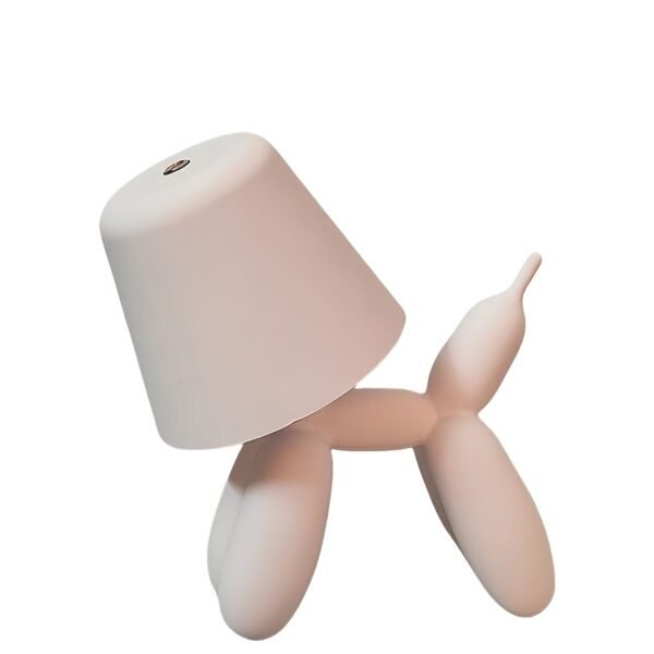 Cute puppy shaped LED desk lamp rechargeable touch control desk lamp 3 color temperature brightness adjustment home decoration lamp