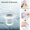 Household car dual-use multifunctional handheld wireless vacuum cleaner, USB charging wireless household vacuum cleaner, car vacuum cleaner, low-noise, LED light, anti entanglement pet hair, one click dust cleaning, comes with multiple accessories