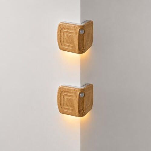 LED induction night light, available in three colors, supports USB charging. Suitable for bedroom decoration, it can also be used in corridors, wardrobes, and other areas to provide ambient lighting for living room wall lights